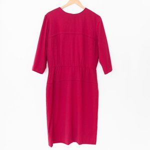 Vintage Gever Originals Beverly Hills Magenta Dress